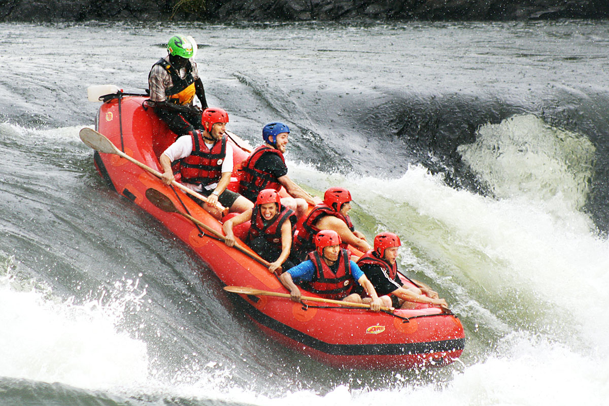 Nile rafting